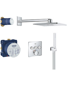 Grohe Grohtherm Smartcontrol Cube Perfect Shower Set - 34706000