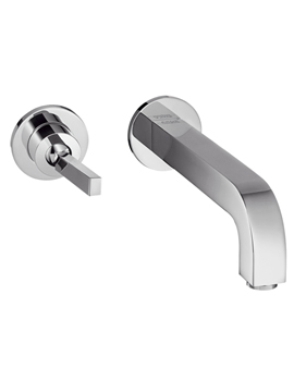 Axor Citterio Wall Mounted Single Lever Basin Mixer with Long spout