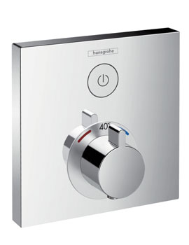 ShowerSelect Thermostat for 1 outlet Finish Set
