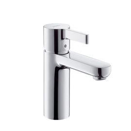 Hansgrohe Metris S single lever basin mixer LowFlow with pop-up waste set 31063000