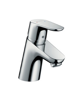 Hansgrohe Focus single lever basin mixer 70 with pop-up waste set 31730000