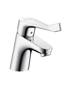 Hansgrohe Focus Care single lever basin mixer 70 with extra long handle without waste set 31914000