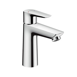 Hansgrohe Talis E single lever basin mixer 110 LowFlow with pop-up waste set 71715000