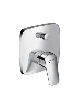 Hansgrohe Logis concealed single lever bath mixer with safety combination 71407000