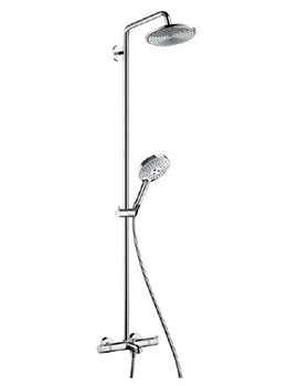 Raindance Select S 240 Showerpipe For Bath Tub With Swivelling Shower Arm - 27117000