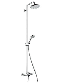 Hansgrohe Croma 220 Air 1jet Showerpipe For Bath Tub - 27223000
