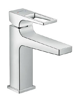 Single Lever Basin Mixer 110 With Loop Handle And Push-Open Waste - 74507000