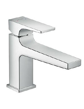 Single Lever Basin Mixer 100 With Lever Handle And Push-Open Waste - 32502000