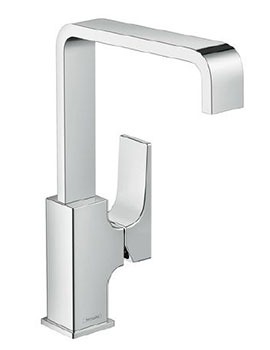 Single Lever Basin Mixer 230 With Lever Handle And Push-Open Waste - 32511000
