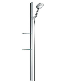 Raindance Select S EcoSmart 120 3jet / Unica E wall bar 1.50m set - 27647