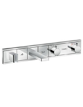 RainSelect Thermostat for concealed installation for 2 functions for bath tub - 15359000