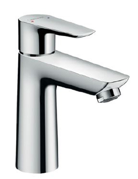 Hansgrohe Talis E single lever basin mixer 110 with push-open waste set 71711000