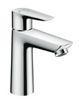 Hansgrohe Talis E single lever basin mixer 110 with without waste set 71712000
