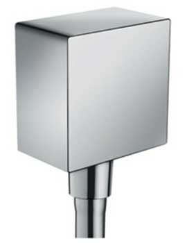 Hansgrohe Fixfit Square Wall Outlet With Non Return Valve and Joint - 26455000