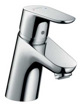 Hansgrohe Focus single lever basin mixer 70 with push-open waste set - 31604000