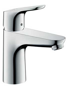 Hansgrohe Hansgrohe Focus single lever basin mixer 100 eco cartridge with pop-up waste set - 31657000