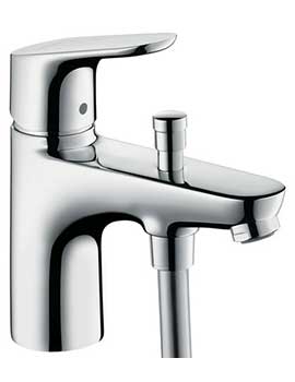 Hansgrohe Focus Monotrou 1 Hole Single Lever Bath Mixer Eco Cartridge - 31938000