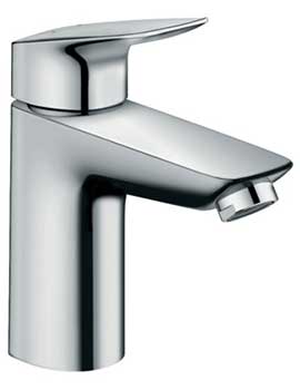 Hansgrohe Logis single lever basin mixer 100 without pop-up waste set - 71101000