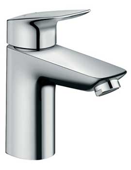 Hansgrohe Logis Low Pressure single lever basin mixer 100 without pop-up waste set - 71101010