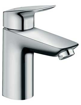 Hansgrohe Logis basin mixer single lever 100 with pop-up waste set - 71105000