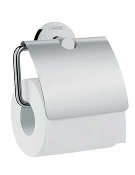 Logis Universal Toilet Roll Holder With Cover
