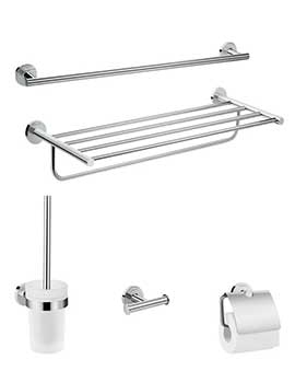 Hansgrohe Logis Universal Bath-Accessory Extended Set 5 In 1