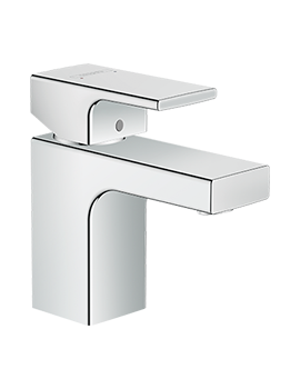 Vernis Shape Single lever basin mixer 70 with pop-up waste set Chrome - 71560000