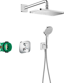 Hansgrohe Croma E Shower system 280 1jet with Ecostat E - 27953000