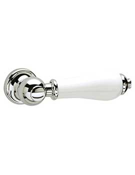 Heritage Traditional Cistern Lever Handle Chrome