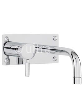 Helix Wall Mounted Single Lever Basin Mixer