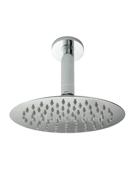 Hudson Reed Round Sheer Fixed Head and Ceiling Arm