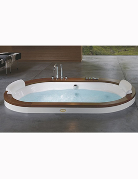 Silverdale Contemporary Morphosis 4TH Bath Mixer Round