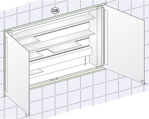 Bathroom Cabinets Keuco keuco royal integral 1200mm mirror cabinet Bathroom Cabinets Keuco keuco royal integral 1200mm mirror cabinet