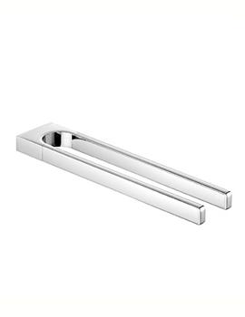 Moll 340mm Double Towel Holder