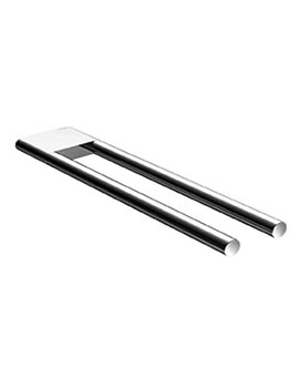 Edition 400 Towel holder with 2 arms- 340mm