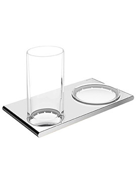 Edition 400 Double holder glass/Soap
