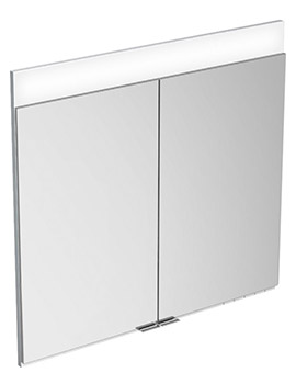 Keuco Edition 400 Mirror Cabinet 710mm Recessed with Adj Light Colour