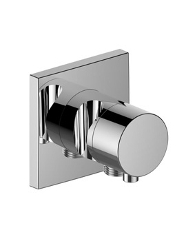 Keuco IXMO concealed three-way diverter valve with hose connection and shower bracket IXMO Comfort h