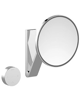 Keuco iLook Move Cosmetic Mirror With Adjustable Light Colours - Round