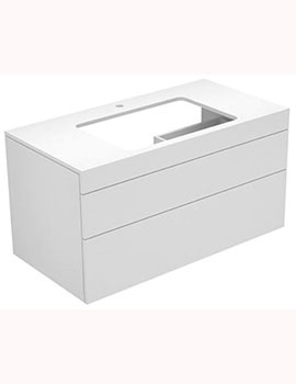 Edition 400 Vanity Unit With Tap Holes 1050mm