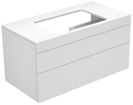 Edition 400 Vanity Unit Without Tap Holes 1050mm
