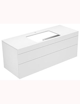 Edition 400 Vanity Unit With Tap Holes 1400mm