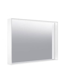 Plan Mirror with Warm White LED light 1000mm