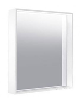 Plan Heated Light Mirror with Adjustable Light 650mm