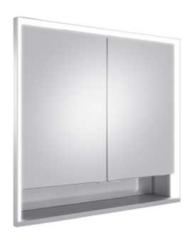 Keuco Royal Lumos Recessed Mirror Cabinet 700mm Open Shelf - 14317