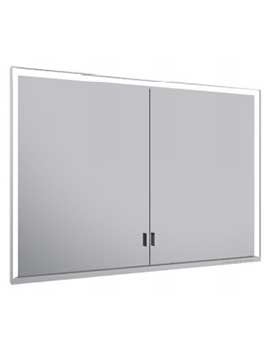 Keuco Royal Lumos Recessed Mirror Cabinet 1050mm Open Shelf - 14318171331