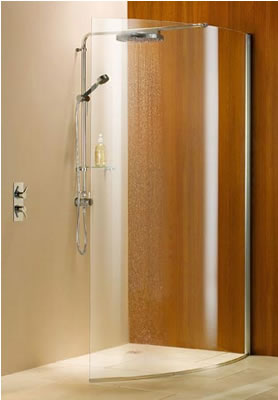 Wet Room Curved Panel - ACP1200