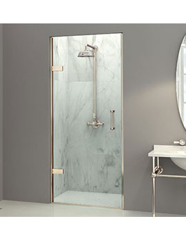 EauZone Plus Hinged Door From Wall For Recess