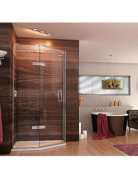EauZone Plus Quintesse Design With Hinged Door Without Tray