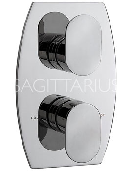 Metro Concealed Thermostatic Shower Valve with Divertor